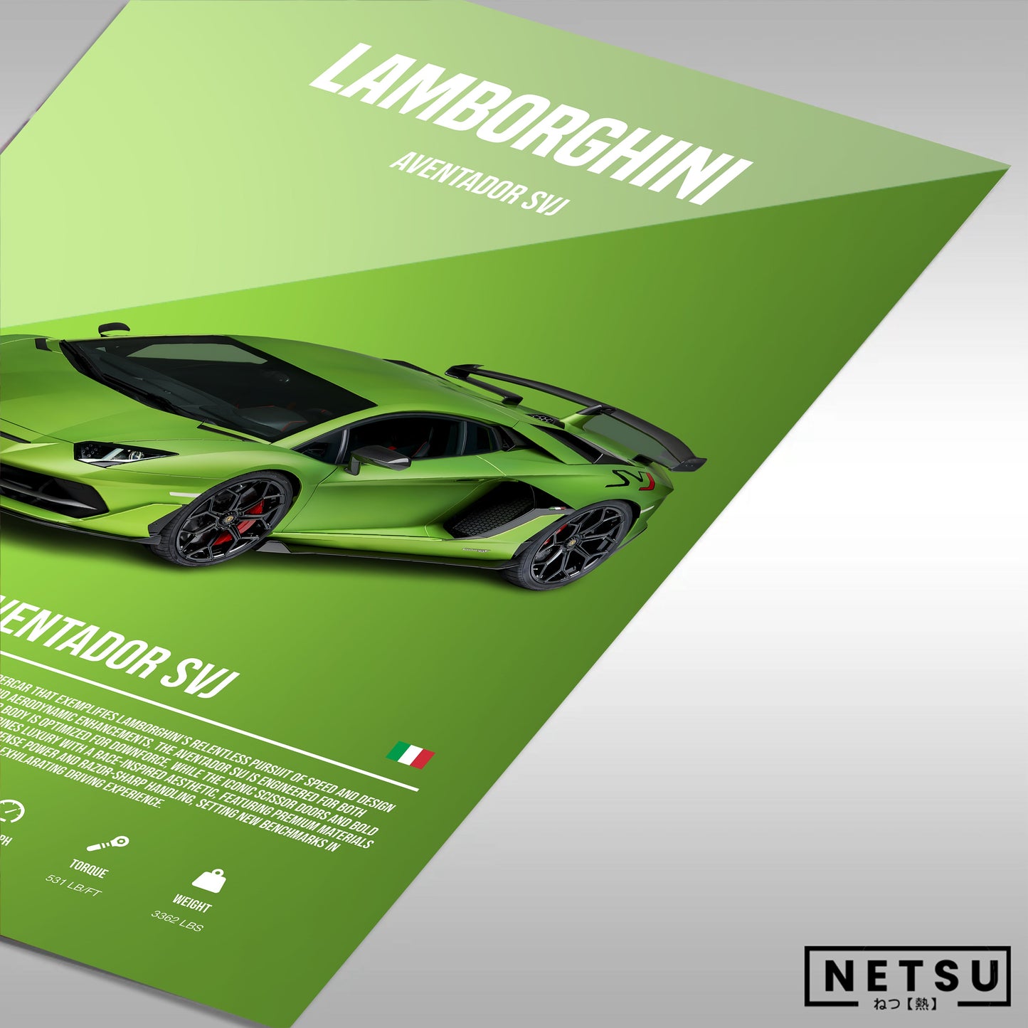 A02 Lamborghini Aventador SVJ