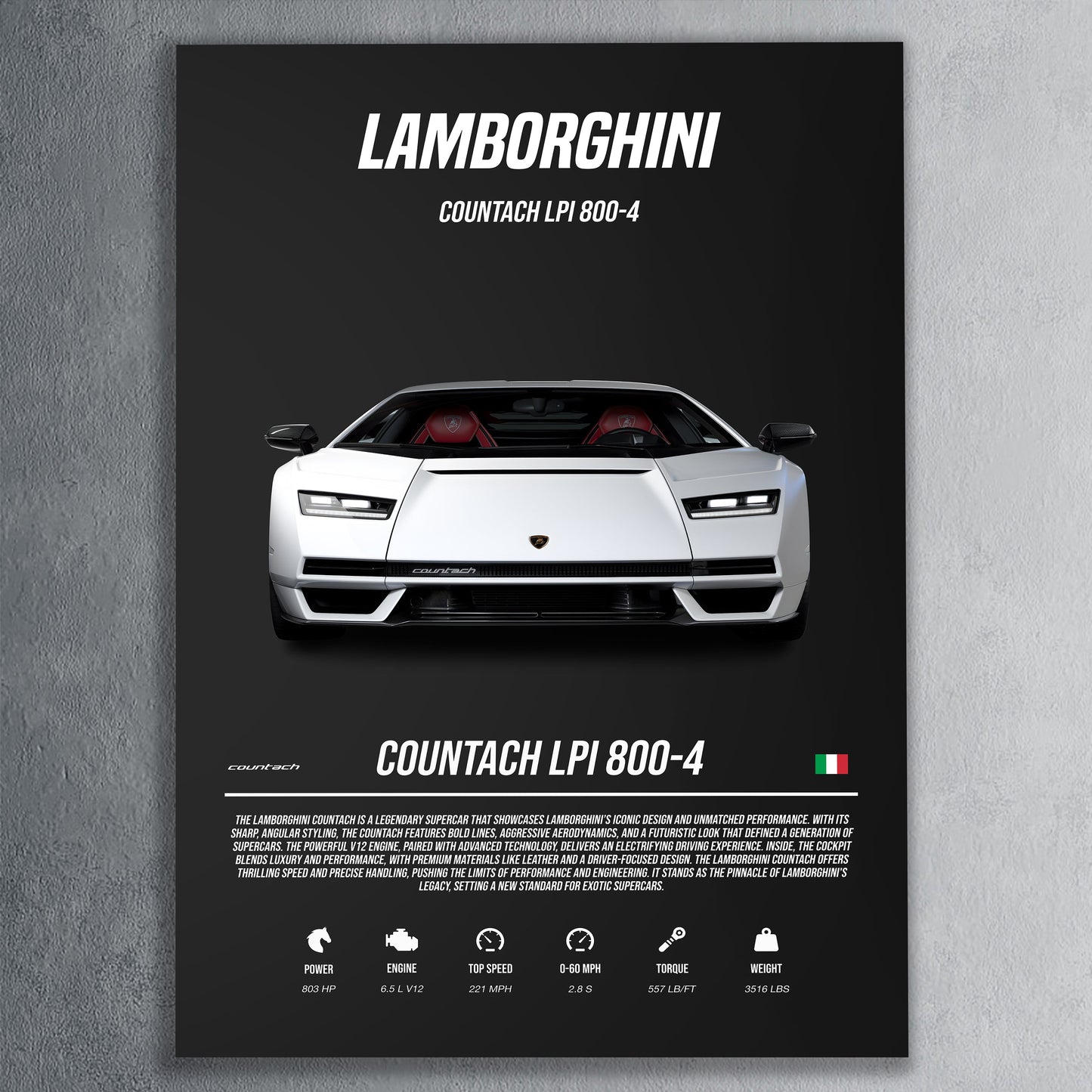 A03 Lamborghini Countach LPI 800-4