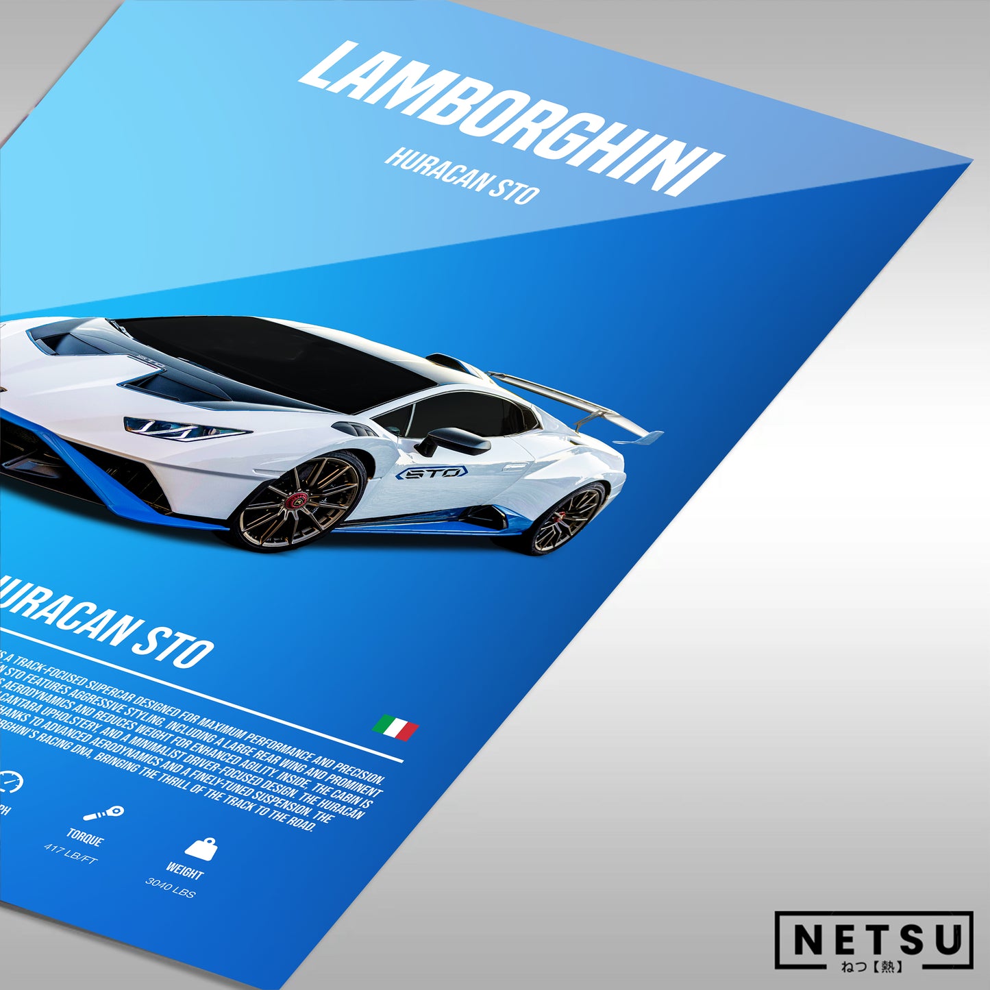 A01 Lamborghini Huracan STO