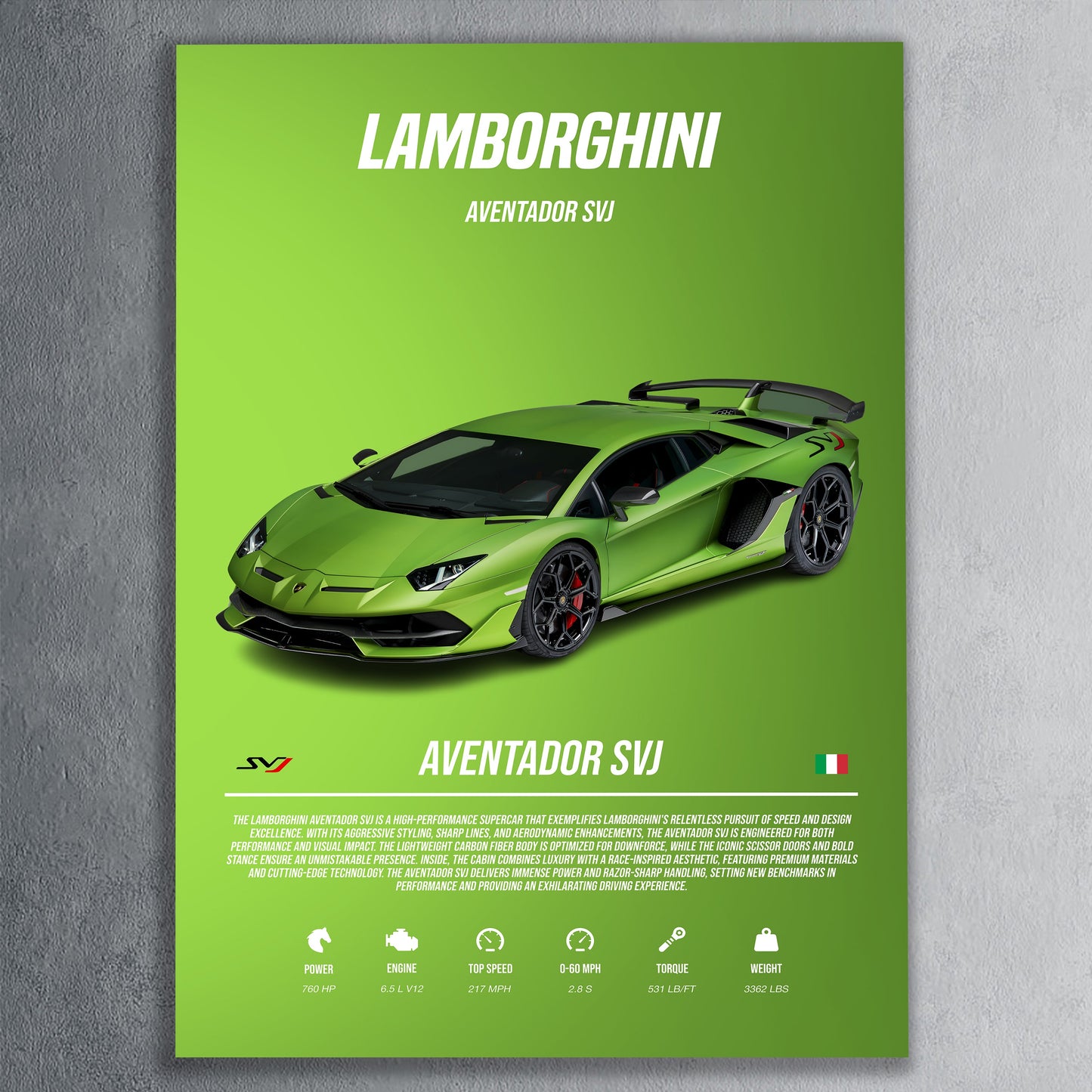 A02 Lamborghini Aventador SVJ